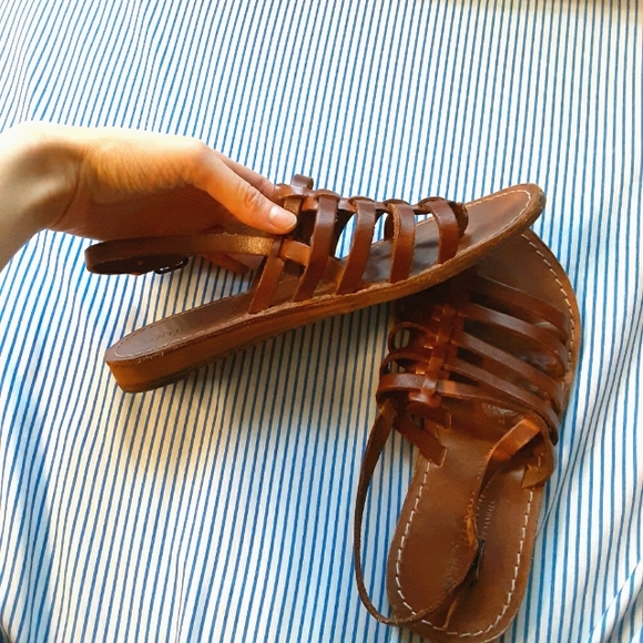 Leather Sandals - Picture 1 of 7